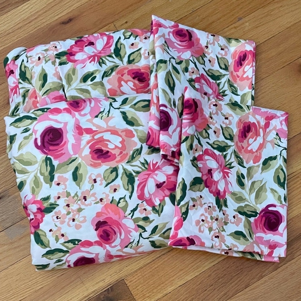 Full Size Floral Sheets Set/Macys